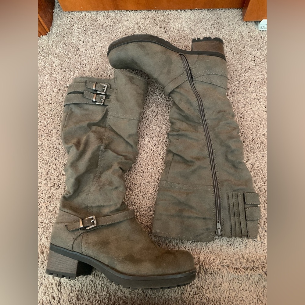 Knee high boots